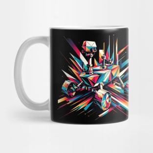 Dynamic Geometric Mars Rover TeeDynamic Geometric Mars Rover Tee Mug